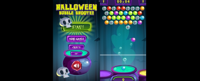 万圣节泡泡枪手